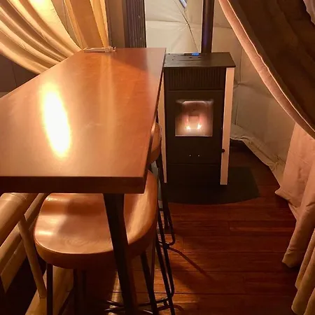Luxury tent La Bulle Des Coucous